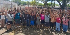 Registro da mobilização que conquistou o auxílio saúde (Fonte: STU)